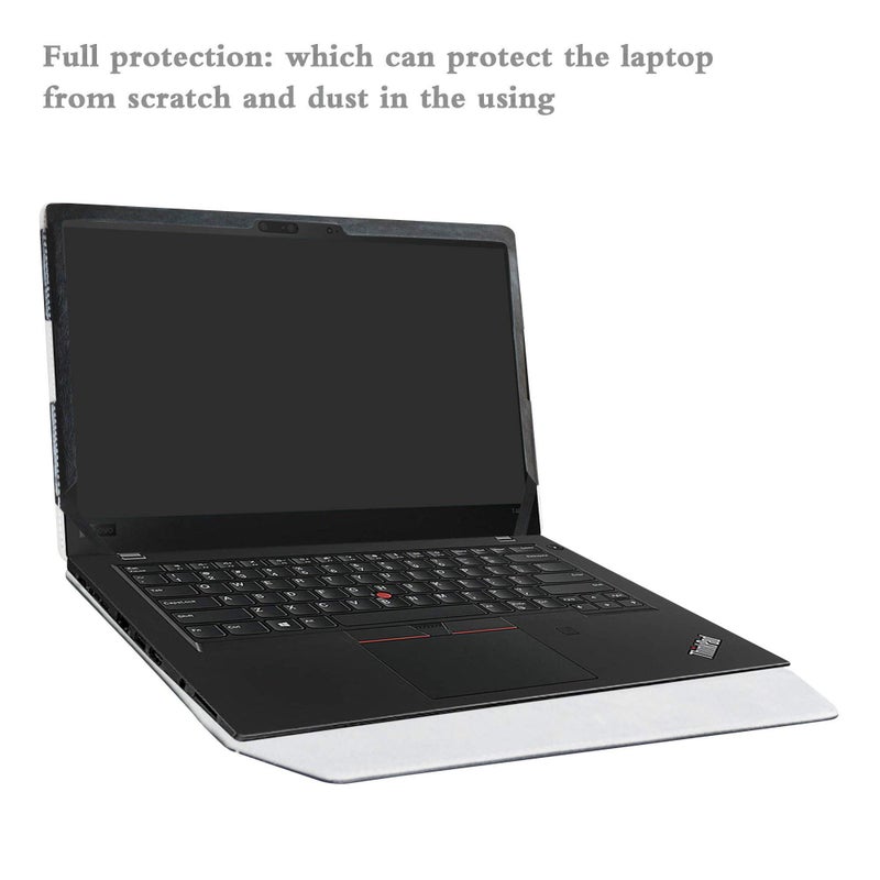 Alapmk Protective Case for Lenovo ThinkPad T14s/T490s Laptop, 14 Inch, Black - Image 5